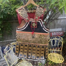 Quality PROP Greek Linothorax Metal Scale & Leather Armour Roman Cuirass 