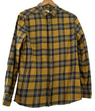 GEORGE.  MUSTARD YELLOW CHECK