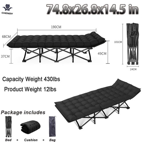 Folding sleeping cot guest bed - folding,