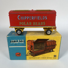Vintage Corgi Major Toys 1123 Chipperfield's Circus Animal Cage In Original box