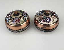 Copper Trinket Boxes With Hand
