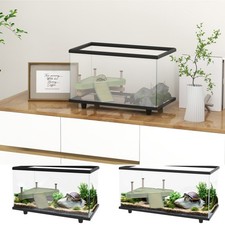 PawHut Turtle Tank 28L Glass