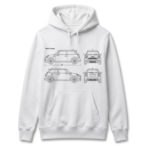 Blueprint mini hoodie - blueprint,