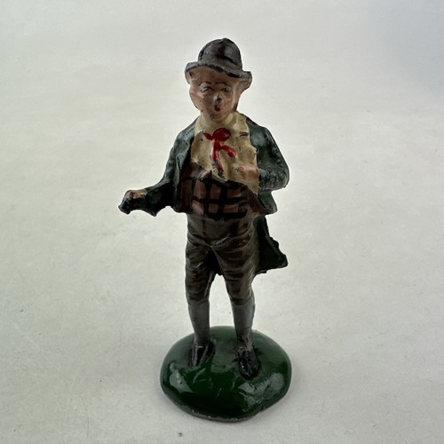 Vintage painted lead figure - vintage, of
