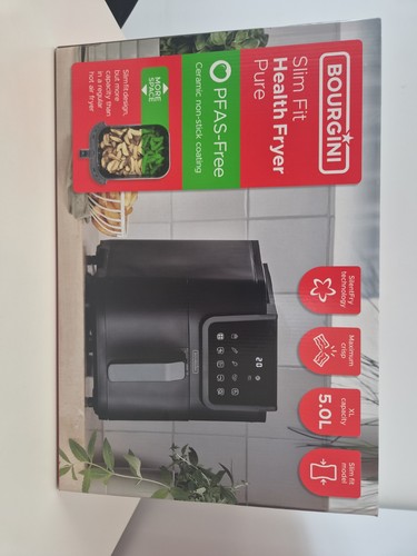 Bourgini slim fit health fryer - bourgini,