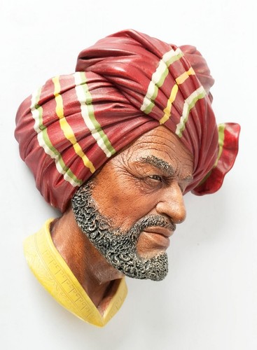 Bossons head wall plaque - head,