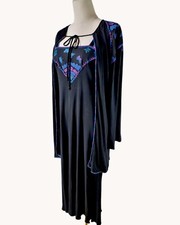 Slinky Vintage Black 1970s 70s