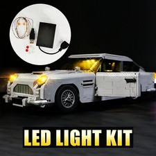 USB LED Light Kit Lighting Set ONLY For LEGO 10262 Aston Martin DB5 James Bond