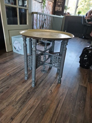 Eygption moroccan brass - brass, table