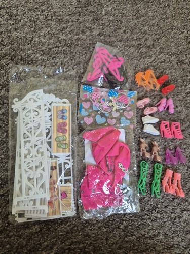 Barbie doll shoes rack - barbie,