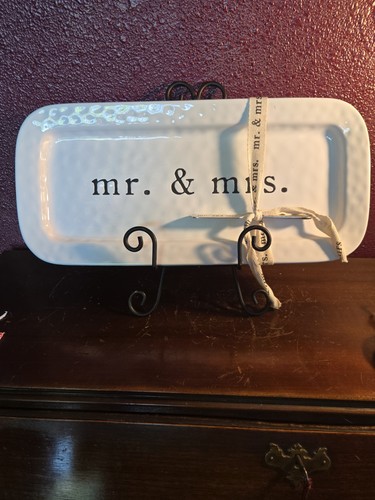Mud pie mrs hostess platter - mrs.,