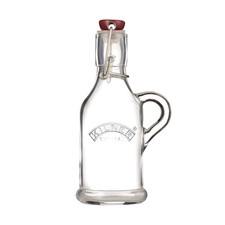 Clear Glass Bottle w/ Handle
