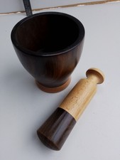 Classy And Functional Handmade Mortar And Pestle