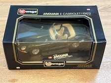 Burago boxed 1:18 scale 3016 Jaguar 1961 green  E type Cabriolet in fair box