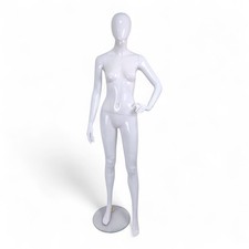 White Glossy Female Faceless