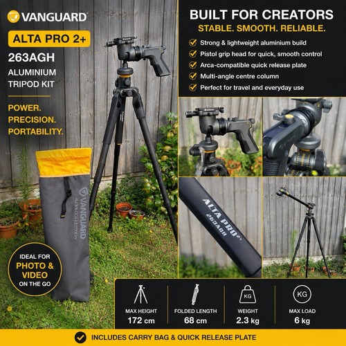 Vanguard alta pro 263agh - pro,