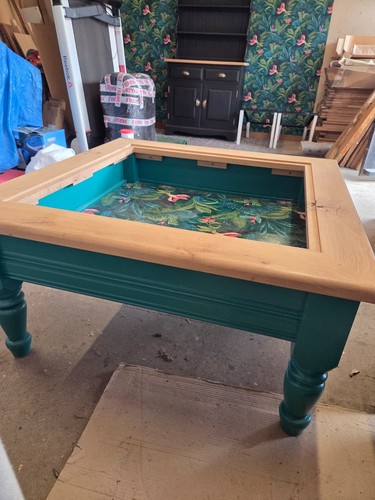Large upcycled coffee - coffee, table
