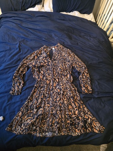 Reiss lilia printed mini dress - lilia,