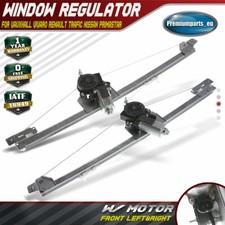 2x Window Regulator W/ Motor