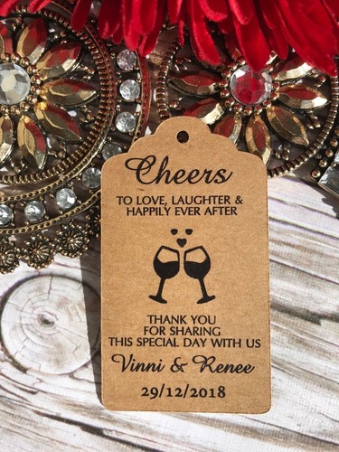 Kraft brown gift tags - gift,