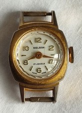 Nelson Ladies Gold Tone Swiss