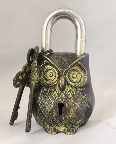 Owl head lock - owl, big
