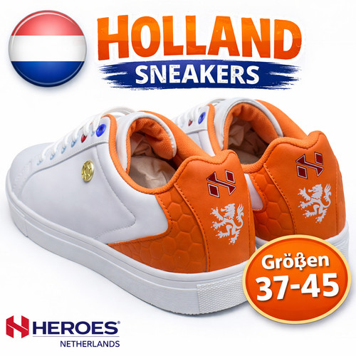 Holland sneaker orange fan - sneaker,