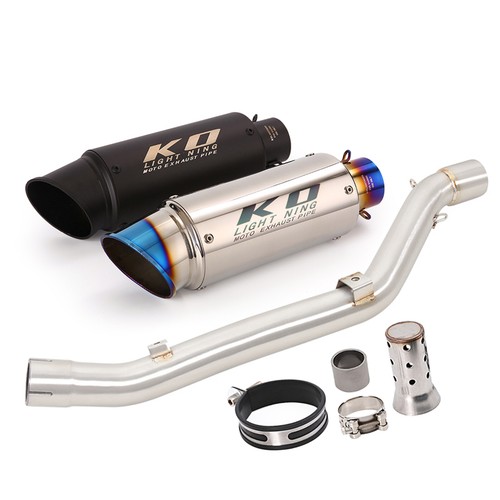 Exhaust system muffler - system, tips