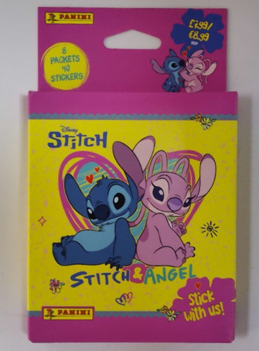 Panini disney stitch angel - disney, &