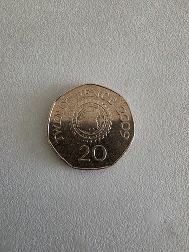 Bailiwick guernsey 20p - of,