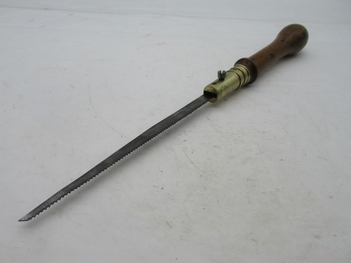 Antique boxwood brass pad - boxwood, saw