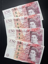 Old £50 Pfund Notes