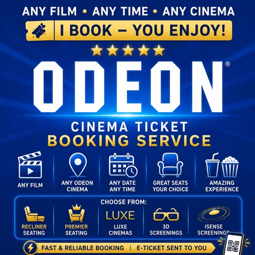 Odeon cinema ticket - ticket, uk