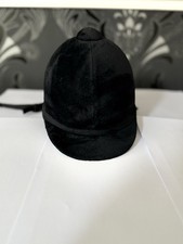Black Charles Owen Kids Riding Hat Size 57 CM Excellent Condition