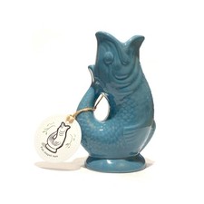 Fish-Shaped Ceramic Vase in