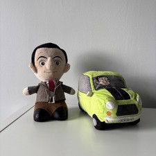 Mr Bean Plush Car With Sounds & Talking Mr Bean Plush Soft Toy