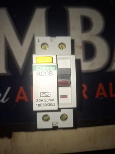 Crabtree 380 030 rccb rcd - 380/030,