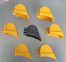 7 x LEGO Shovel 4 x 5 x 7 (24120 / 77040) Bucket Technic Digger Builder