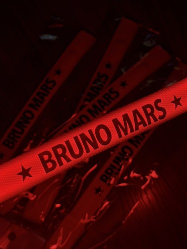 Bruno mars world tour - bruno, led