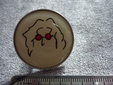 The Beatles John Lennon  Large round pin