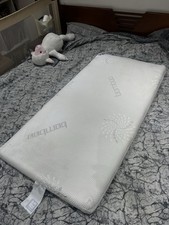 Natural wool & coconut coir  cot bed mattress 140 x 70 cm - Excellent Condition