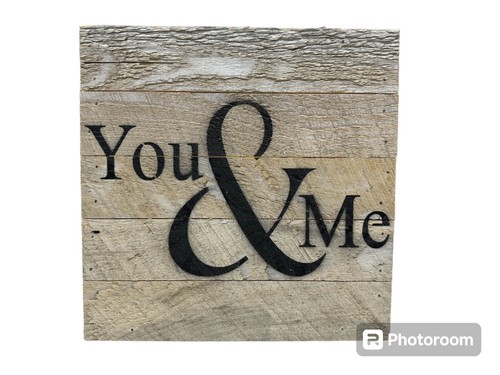 You distressed rustic - you, &