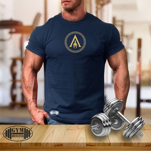 Spartan shield shirt gym - spartan,