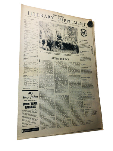 Newspaper the times literary - times,