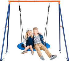 Outdoor Kids Swing Set 40"