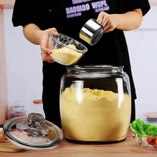 Large Cookie Glass Jar with