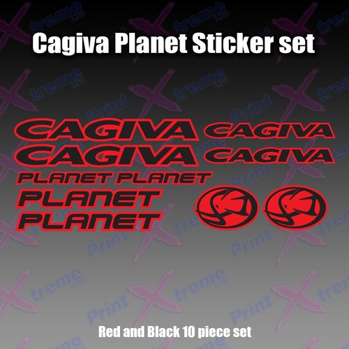 Cagiva planet decal sticker - cagiva,