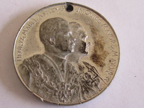 1922 preston guild medal - preston,
