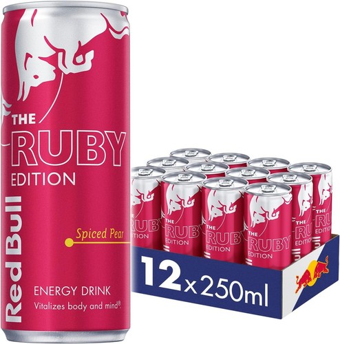 Red bull ruby edition spiced - red,