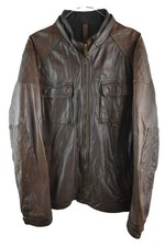 MASSIMO DUTTI Brown Leather